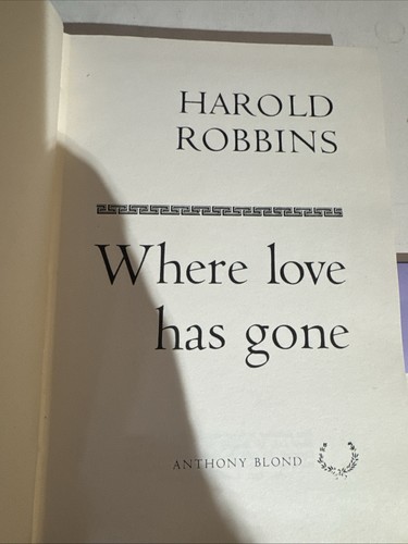 Where love has gone harold - gone, by