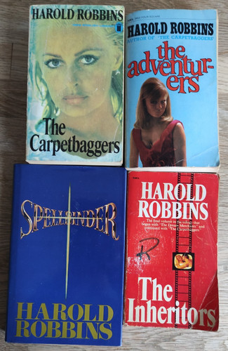 Harold robbins vintage books - harold,